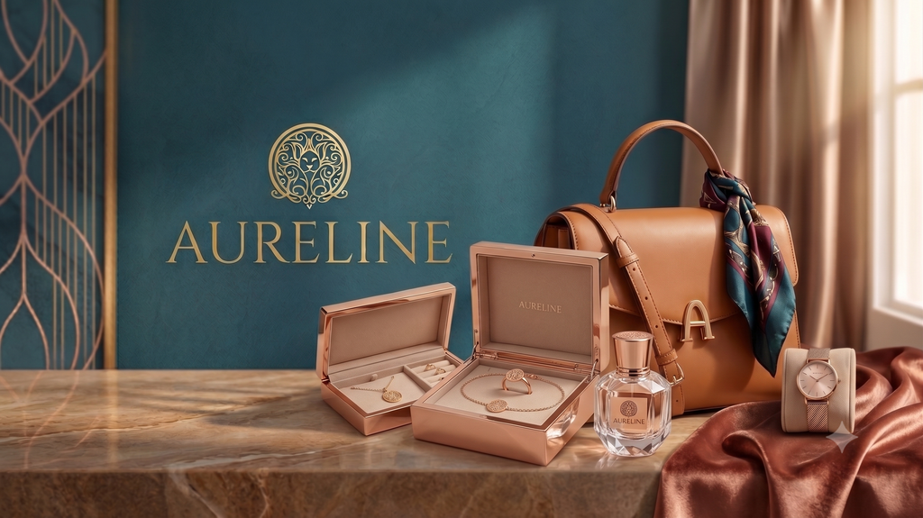 The Aureline Signature Leather Tote Bag