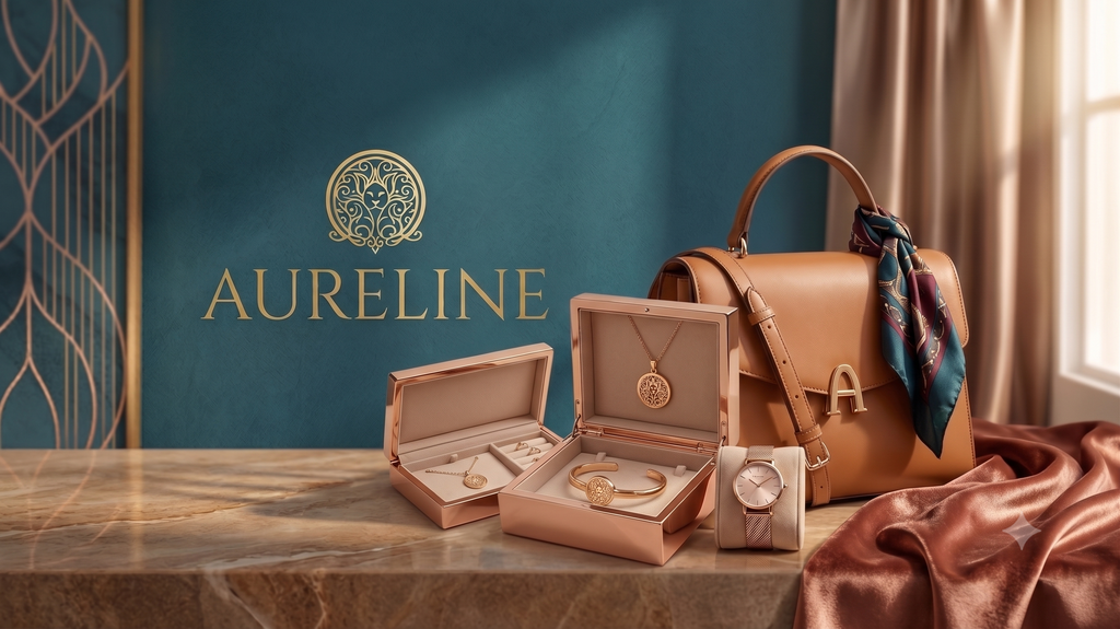 The Aureline Signature Leather Tote Bag