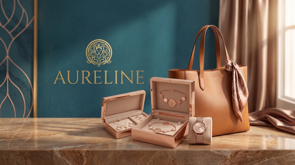 The Aureline Signature Leather Tote Bag